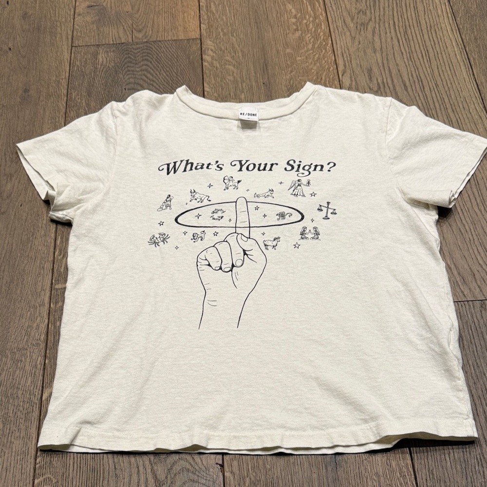 Re/Done vintage white classic tee M